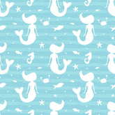 Custom Mermaid Fish Crab Seahorse Photography Backdrop For Children J-0378 Shopbackdrop